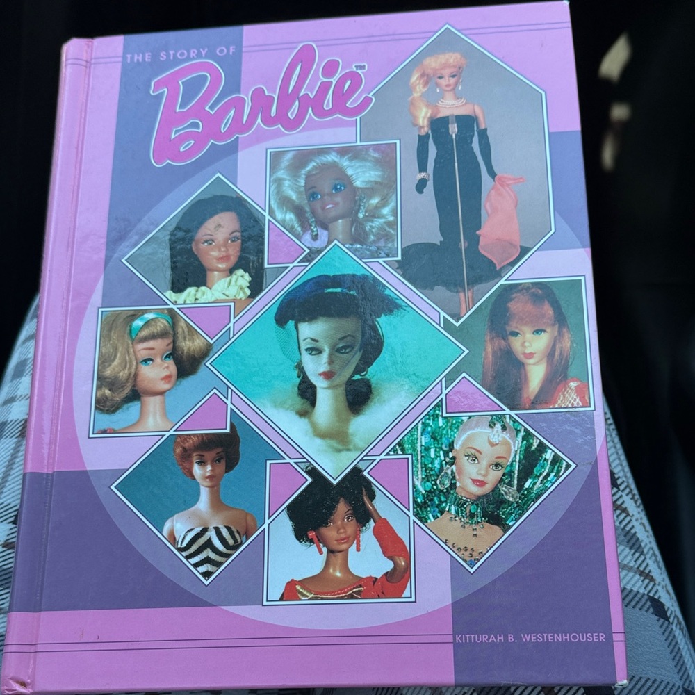 Barbie The Story of Barbie Book - Pink and Purple Cover